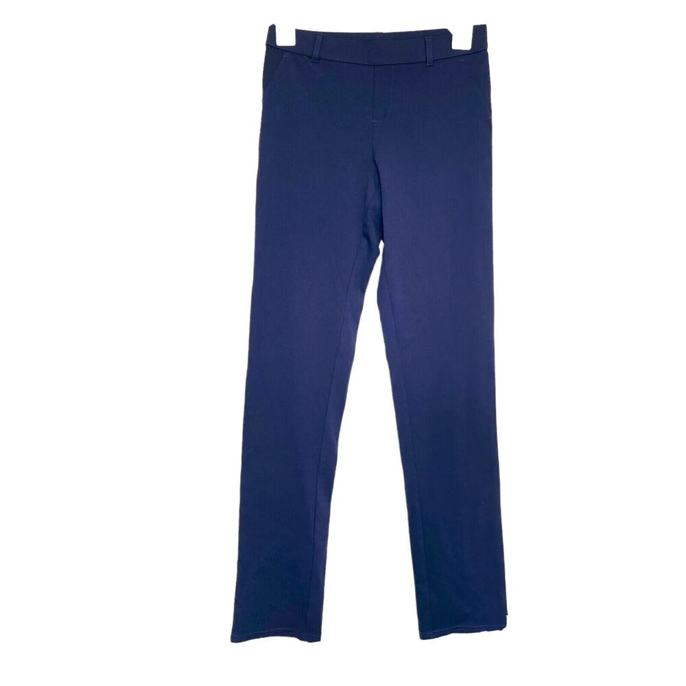 Hue Leggings Size Small Pants  Blue Stretch Slim Skinny Career Corporate Work